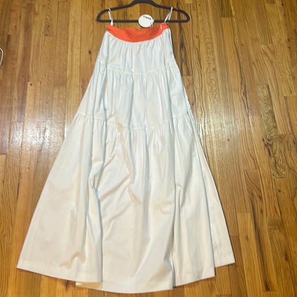 STAUD Dresses & Skirts - NWT STAUD white maxi skirt, size 4